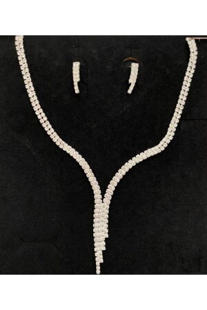 Waterway Set Set Suit Evening Dress Set Choker S21 - HKN AVM ACCESSORİES