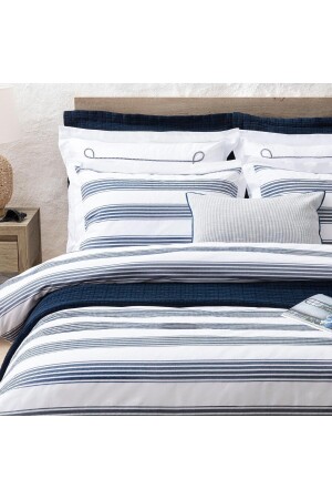 Wave Nevresim Seti Ekstra King Size Beyaz CD232TEK279 - Chakra