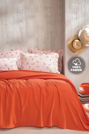 Wave Single Pique Set - Mercan YTSGRPIST-1492699 - Yataş