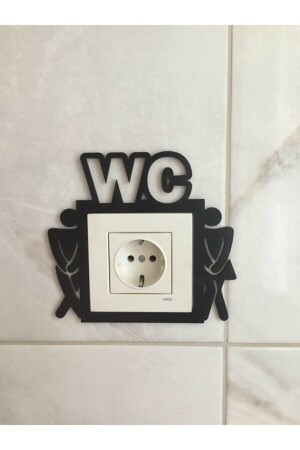 Wc Tuvalet Dekoratif Priz Çerçevesi - Evdeucuz