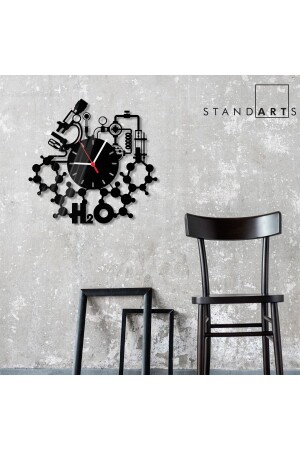 W'clock Dekoratif Duvar Saati - Kimya s30 - standarts