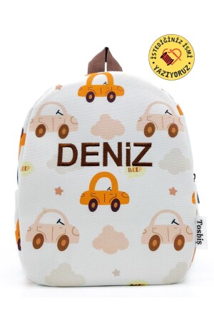 [ WE WRITE THE NAME YOU WANT ] BEEPBEEP 0-8 Years Old Children's Backpack - Kindergarten-Nursery Bag - Tosbiş