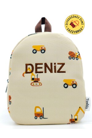 [We Write the Name You Want] Dozer 0-8 Years Old Children's Backpack - Kindergarten-Nursery Bag - Tosbiş