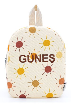 [We Write the Name You Want] Güneş 0-8 Years Old Children's Backpack - Kindergarten-Nursery Bag - Tosbiş