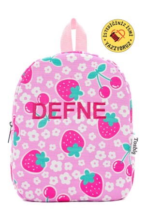 [We Write the Name You Want] Sweet Fruits 0-8 Years Old Children's Backpack - Kindergarten-Nursery Bag - Tosbiş