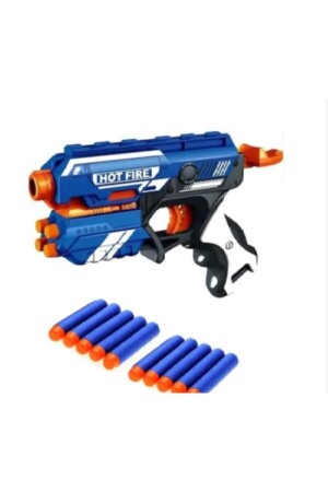 Weapon Sponge Hot Fire Shooter Toy Gun Shooting Bullets 6363 - Nerf
