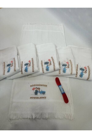 Wedding and Circumcision Towel Models 12 Pieces To Connect to Cars TYC00553893385 - NYK HOME