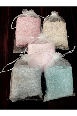 Wedding Towel, 20 Pieces of White Tulle with Pouch (30X50), baby, circumcision, promise. Engagement, Gift, Mawlid Towel 743 - yörük tuhafiye