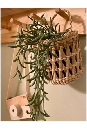 Weidenkorb, dekorative Wanddekoration, Raumdekoration, Design, Küche, Badezimmer, Wohnzimmer, Wanddekoration - 1