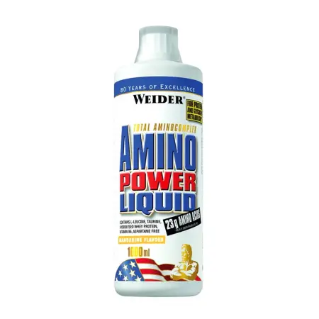 Weider Amino Power Liquid (1000 ml, Tangerine) - Weider