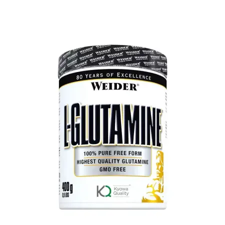 Weider L-Glutamine, 100% Pure Free Form (400 g) - Weider