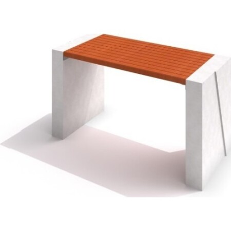 Weißer Betontisch Inter-Play Deco 01 - Inter-Play