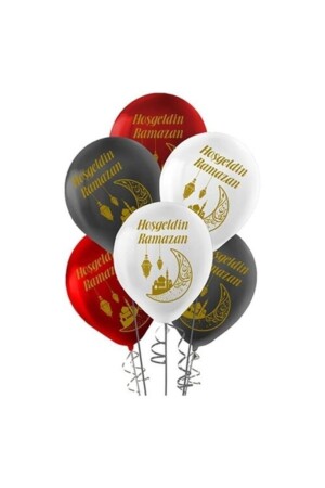 Welcome Ramadan Printed Balloon 10 Pieces - BeySüS