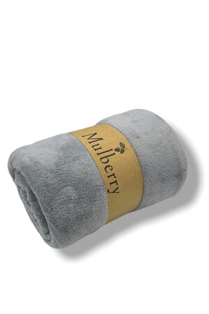 Wellsoft Blanket Television Blanket Plush Fleece Blanket Single 170*230-grey - Mulberry