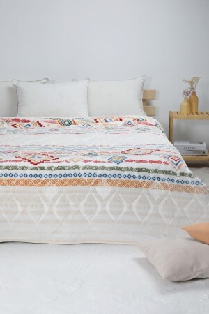 Wellsoft Double Blanket 4 Kg - Colorful - Sarar