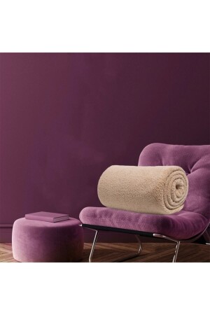 Wellsoft Television Blanket Plush Blanket Double 220*230 Milk Coffee ws2 - Mulberry