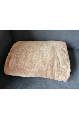 Welsoft Decke, braune Decke, weiche Decke, WELBAT3 - arslan deco
