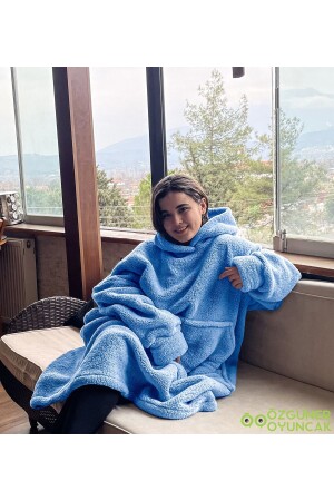 Welsoft Plush Fleece Wearable Blanket Pajama wearable008 - Legosh