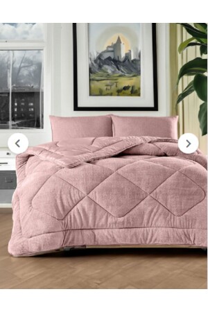 Welsoft Single Silicone Quilt (Does Not Contain Waste Material) & Winter - Summer and Bedspread - Gençev Home Collections