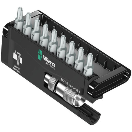 WERA BC9 drywall bit set - Wera