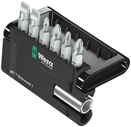 WERA Bit-Check 7 bit set, 7 pieces - Wera