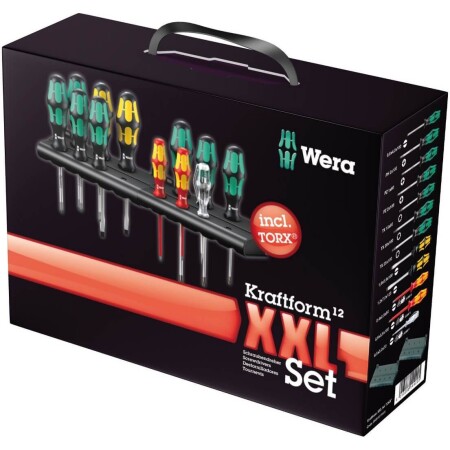 WERA Kraftform XXL screwdriver set of 12 - Wera