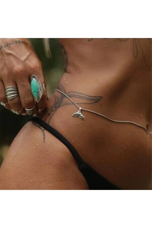 Whale Tail Waist Chain Body Jewelry Body Accessory - Takıconcept