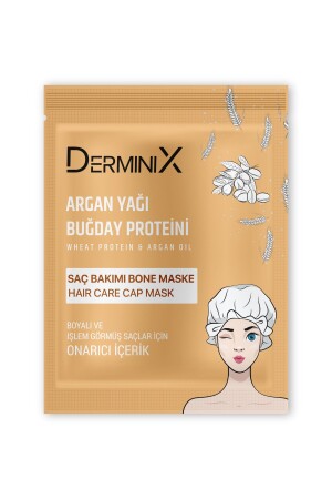 Wheat Protein & Argan Oil Bone Hair Mask - Derminix
