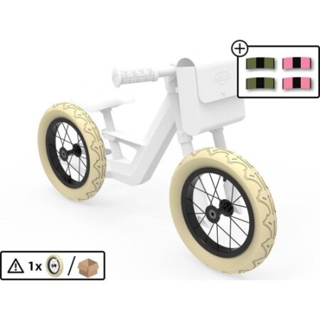Wheel 12'' Retro - Black/Beige - BERG