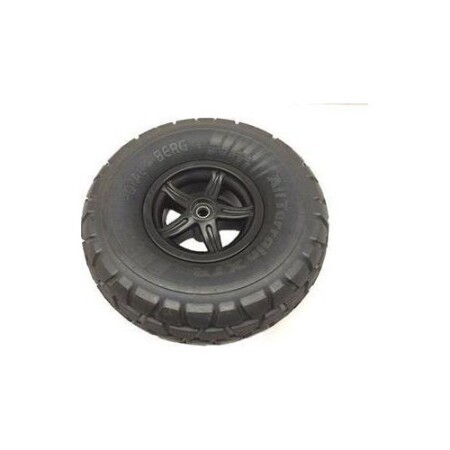 Wheel 5-spoke black 460/165-8 all terrain - BERG