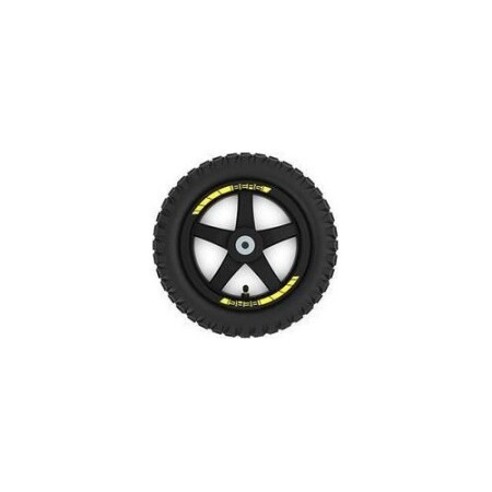 Wheel black 12.5x2.25-8 all terrain (Cross) - BERG