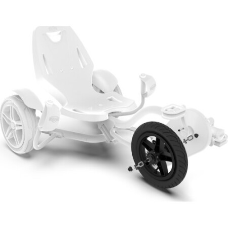 Wheel black 12.5x2.25-8 slick + BFR-Hub - BERG