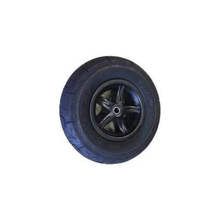 Wheel black 400/100-8 radial - BERG