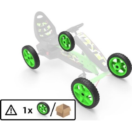 Wheel green 12.5x2.50-9 all terrain - BERG