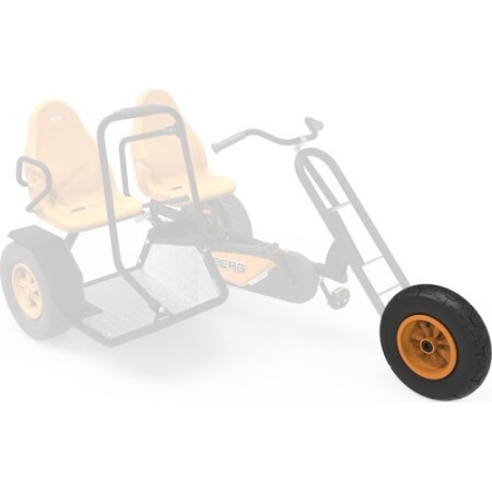 Wheel orange 400/100-8 radial symmetric - BERG