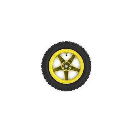 Wheel yellow 12.5x2.25-8 all terrain, traction - BERG