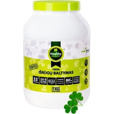 Whey protein concentrate Healthy Choice, 1kg - Healthy Choice