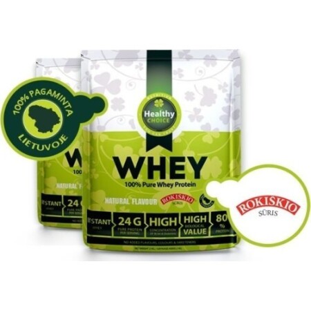 Whey protein concentrate Healthy Choice, 2kg - Healthy Choice