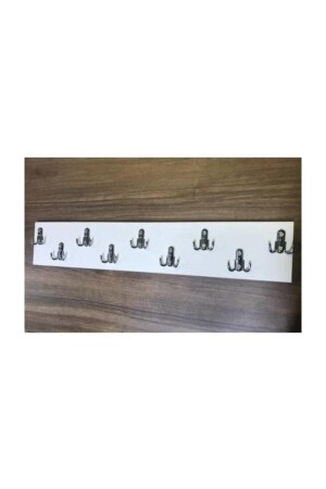 White 18 Li Metal Hanger Wooden Wall Hanger asklk0010 - Vivonty