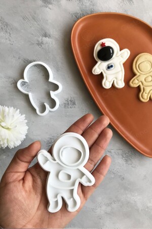 White Astronaut Cookie Mold - Cestopieno