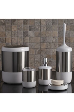 White Ceramic Primanova Lima Xl White Bathroom Set 1 White 1 Ceramic EVIDEA7126 - Prima Nova
