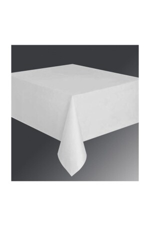 White Color Tablecloth 1 Piece - Crv