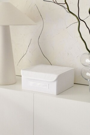White Covered Cabinet Drawer Inside Jewelry Makeup Laundry Folding Storage Box Organizer KCK-KPK-BYZ - Rek Home