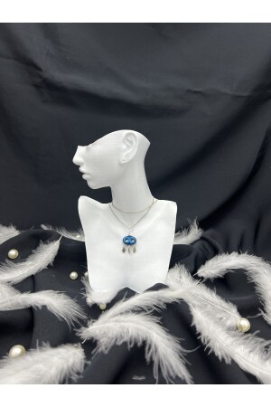 White Decorative Jewelry Mannequin (20cm) - Genel Markalar