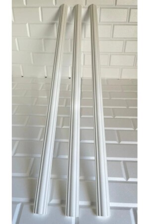 White Decorative Wall Lath Self-Adhesive Stropier 100 Cm - Decosa