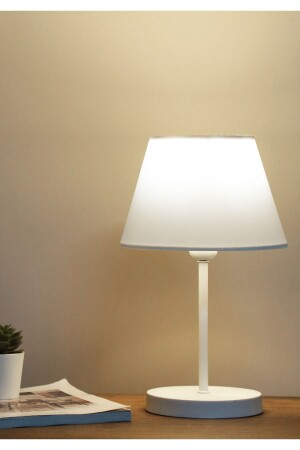 White Fabric White Body Lampshade Ayd-3282 - Homing