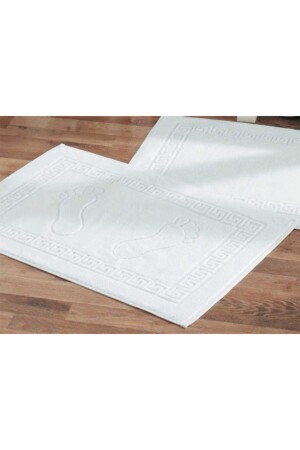 White Foot Towel 50x70 200 gr 2 Pieces UC00073 - Umut Çeyiz