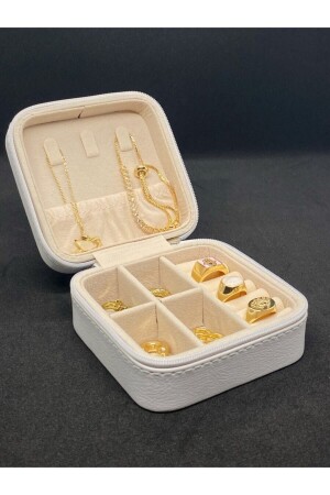 White Jewelry Box TKCNT001 - DAWLA