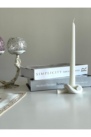 White Knot Candle Holder - Yyy By My