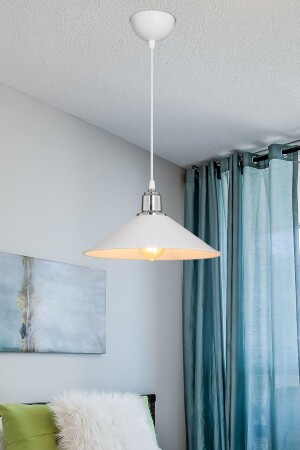 White Pendant Chandelier Living Room Kitchen Hallway Bedroom Lamp chandelier2 - AG LightDesign